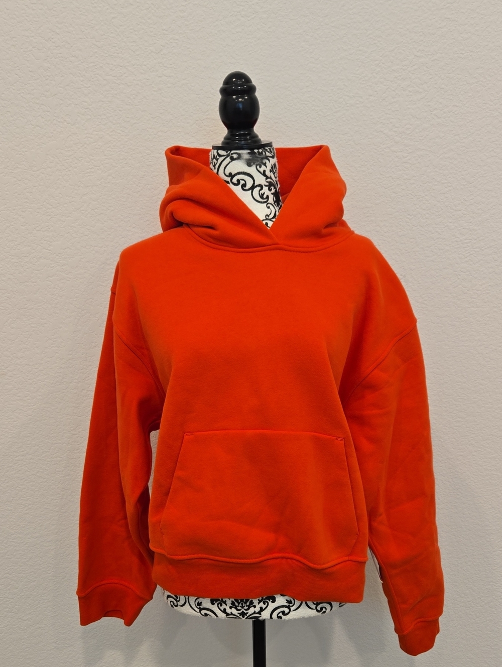 Lululemon Red Cowl Neck Hoodie Sweatshirt